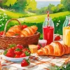 Picnic Time Paint By Numbers