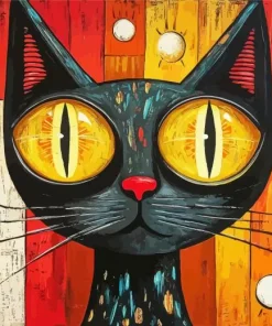 Whimsical Cat Paint By Numbers