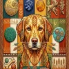 Whimsical Dog Art Paint By Numbers
