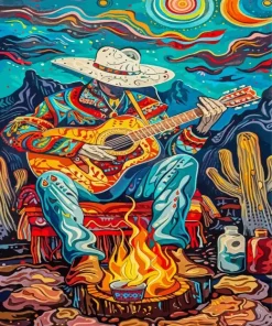 Mexican Man Paint By Numbers