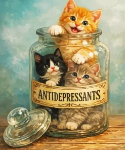 Adorable Cats Paint By Numbers