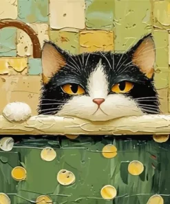 Cat Art Paint By Numbers