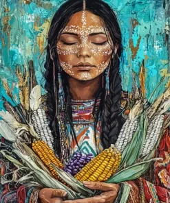 Woman With Corns Paint By Numbers
