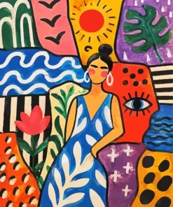 Boho Lady Paint By Numbers