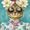 Chinese Cat Paint By Numbers