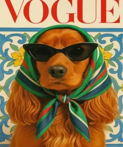 Classy Dog Paint By Numbers