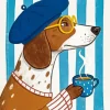 Elegant Dog Paint By Numbers