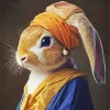 Elegant Rabbit Paint By Numbers
