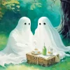 Ghosts Picnic By Numbers