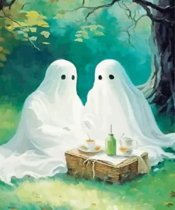 Ghosts Picnic By Numbers