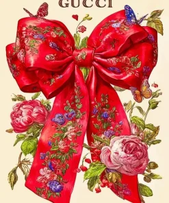 Gucci Bow Paint By Numbers