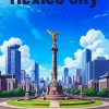 Mexico City Paint By Numbers