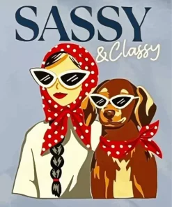 Sassy And Classy Paint By Numbers