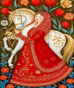 Whimsical Russian Art Paint By Numbers
