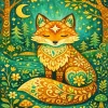 Whimsical Fox Paint By Numbers