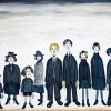 The funeral Ls lowry paint by numbers