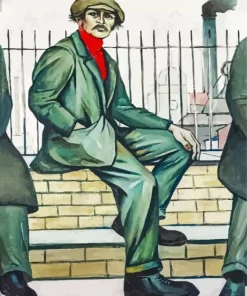 LS Lowry Unemployed Paint By Numbers